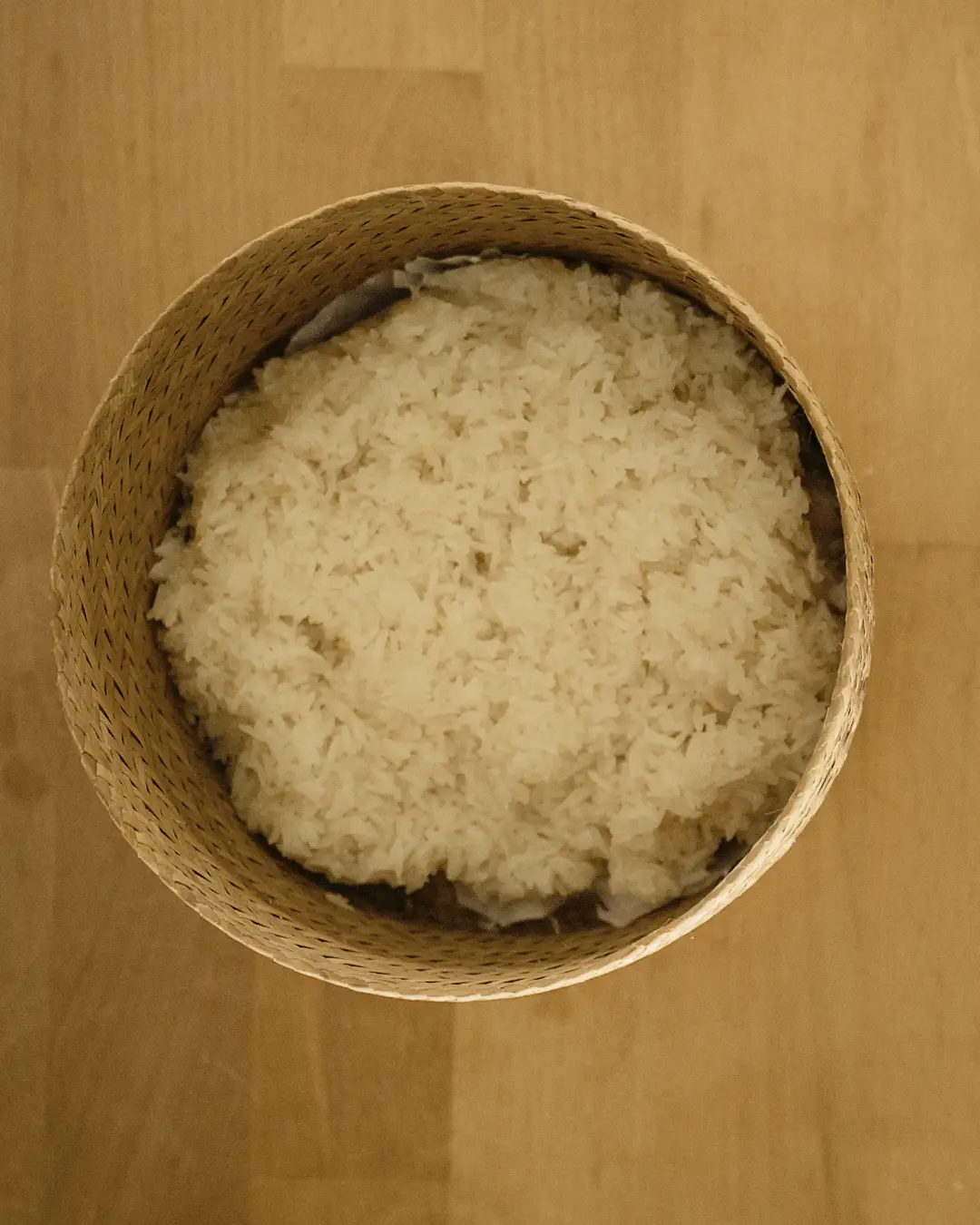 Riz gluant